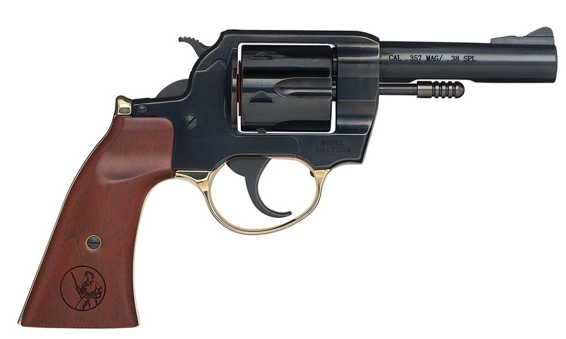 HENRY BIG BOY REVOLVER .357 MAG/.38 SPL GUNFIGHTER GRIP 6RD 4IN BARREL H017GDM - 556 Black Friday Promotion